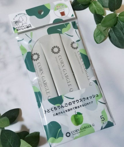 CORN GARGLE Q/SHINE BLANC/マウスウォッシュ・スプレーを使ったクチコミ(1枚目)