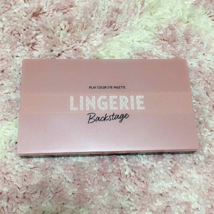 プレイカラーアイパレット ランジェリーバックステージ/ETUDE/アイシャドウパレットを使ったクチコミ(1枚目)