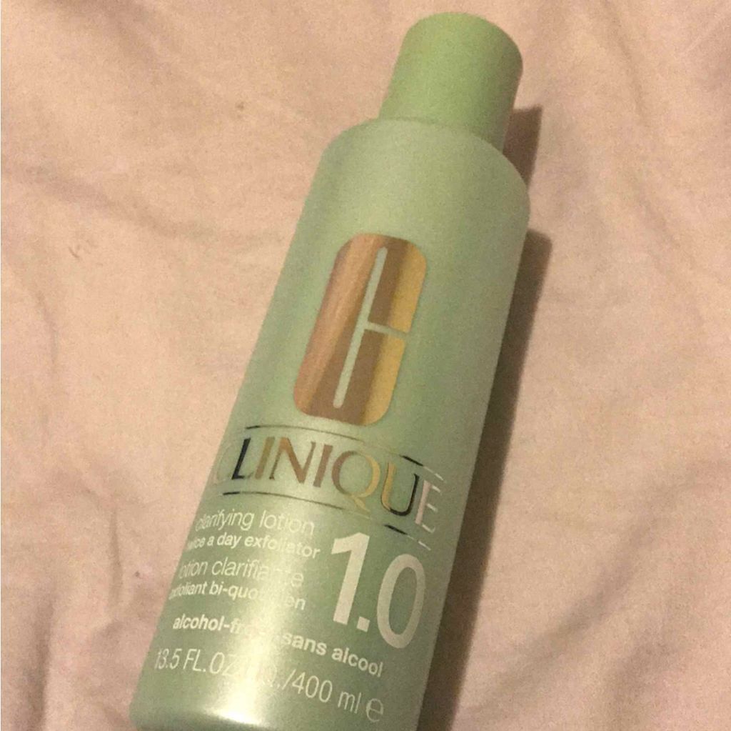 クラリファイング ローション 1/CLINIQUE/拭き取り化粧水を使ったクチコミ(1枚目)