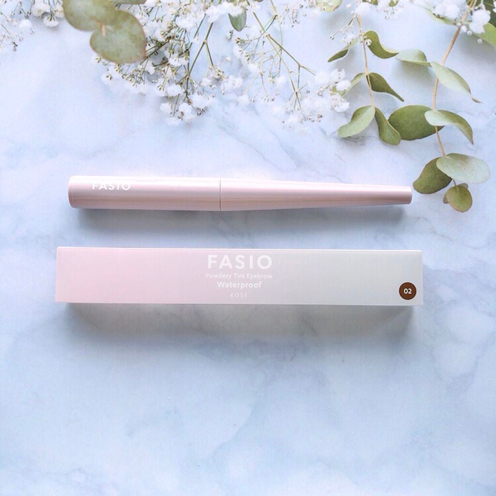 パウダリーティント アイブロウ/FASIO/眉ティントを使ったクチコミ(1枚目)