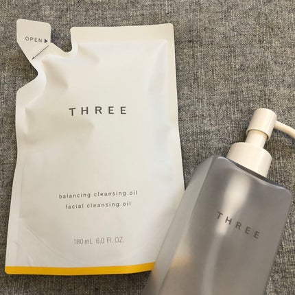 バランシング クレンジング オイル R/THREE/オイルクレンジングを使ったクチコミ(1枚目)