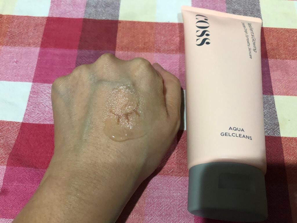 アクアゲルクレンズ/COSS/クレンジングジェルを使ったクチコミ(4枚目)