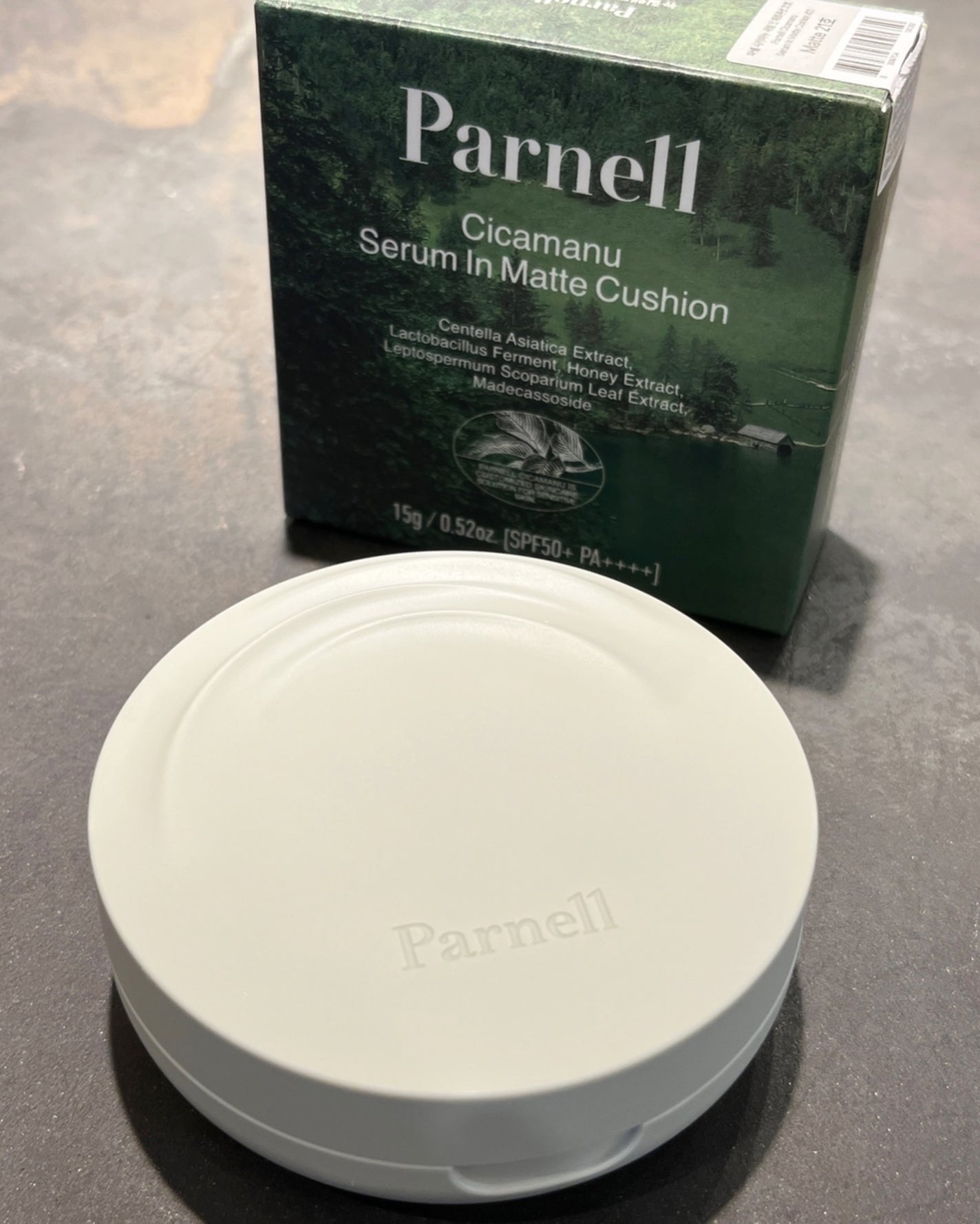 シカマヌ セラム イン マット クッション/parnell/クッションファンデーションを使ったクチコミ(6枚目)
