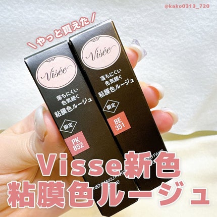 ネンマクフェイク ルージュ/Visée/口紅を使ったクチコミ(1枚目)