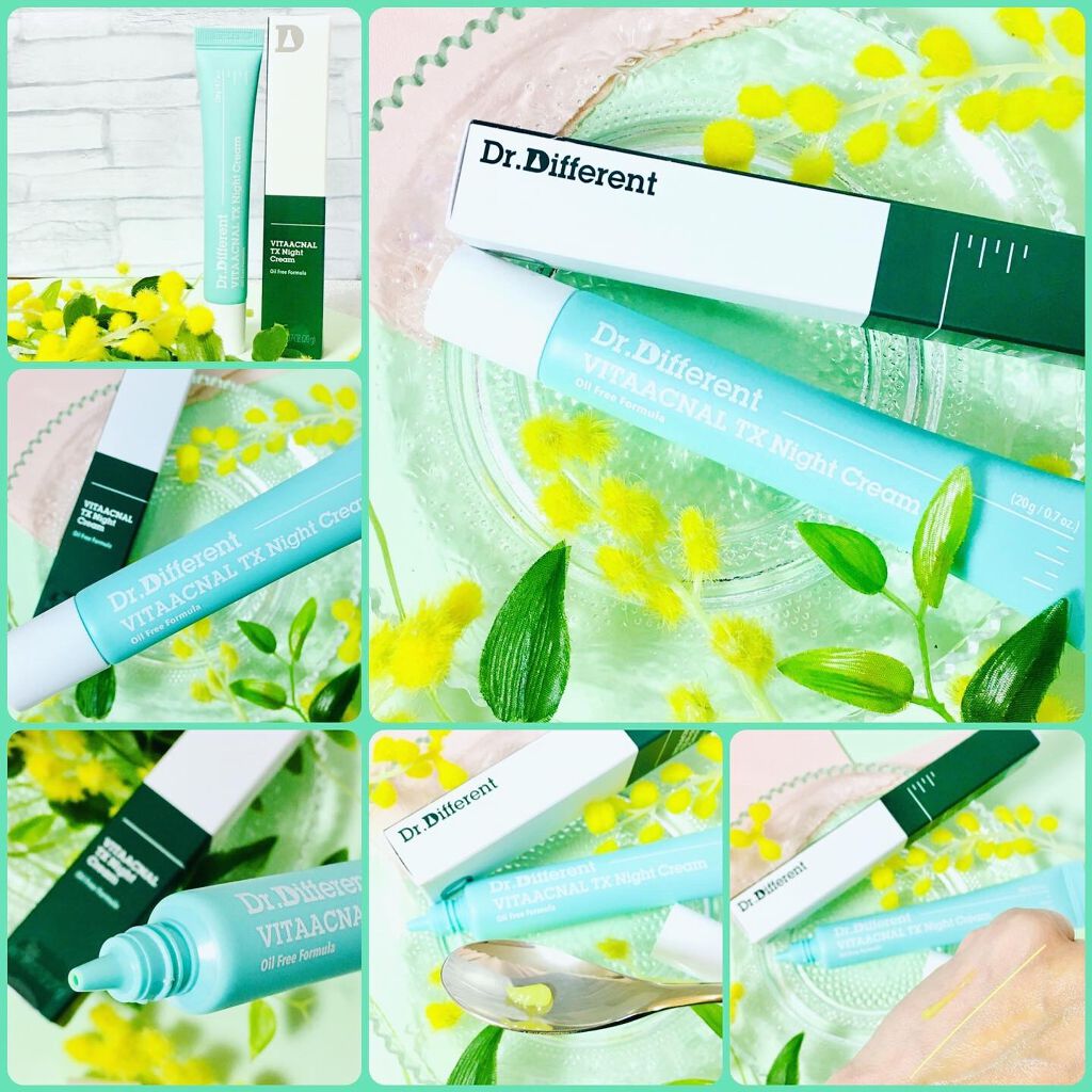ビタアクナル TX ナイトクリーム/Dr.Different/フェイスクリームを使ったクチコミ(5枚目)