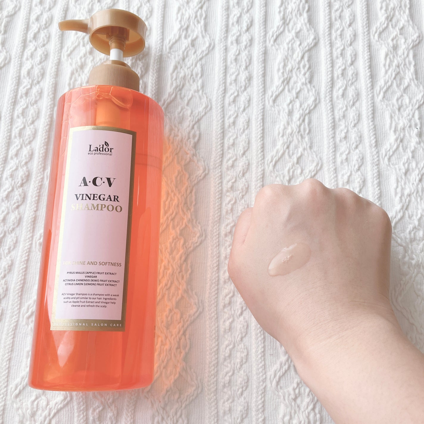 ACV VINEGAR HAIR CAP /La'dor/アウトバストリートメントを使ったクチコミ(2枚目)