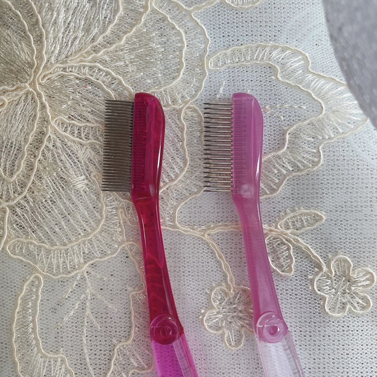 マスカラコームメタルN ペールP/チャスティ/その他化粧小物を使ったクチコミ（2枚目）