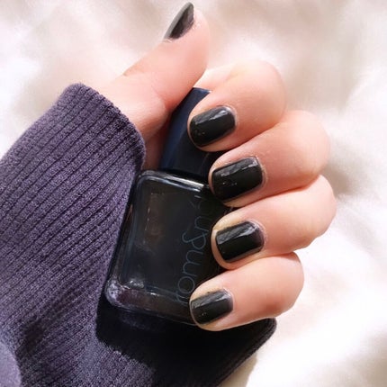 ムードペブルネイル 10 DUSK NABY(ダスクネイビー)/rom&nd/マニキュアを使ったクチコミ(2枚目)