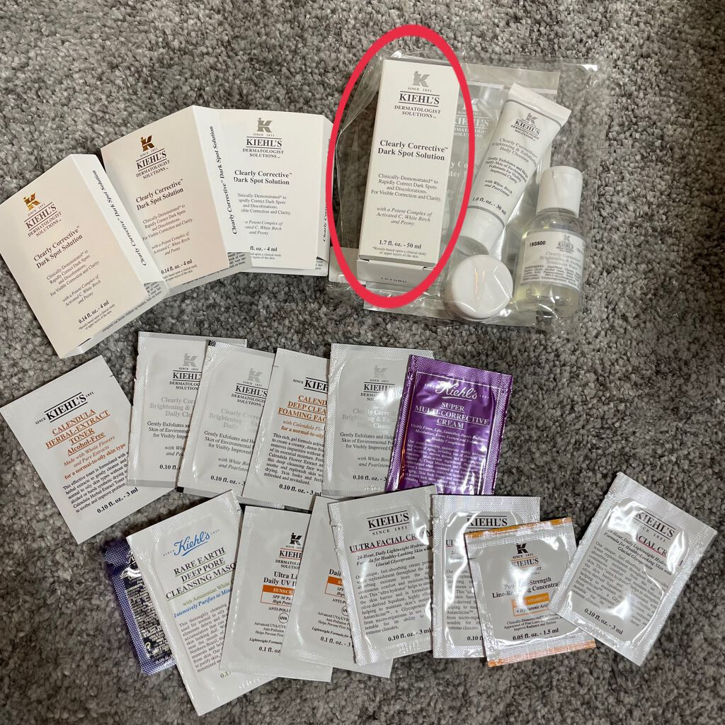 DS ライン コンセントレート 12.5 C/Kiehl's/美容液を使ったクチコミ（2枚目）