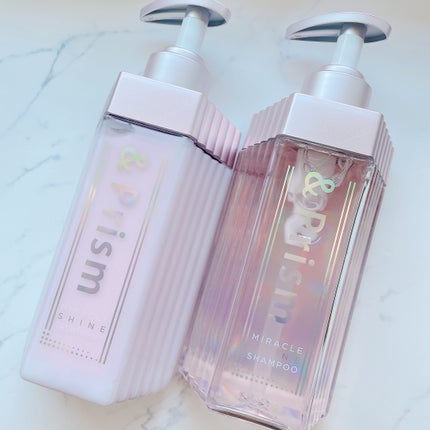 ミラクル シャイン シャンプー/ヘアトリートメント/&Prism/市販シャンプーを使ったクチコミ(1枚目)