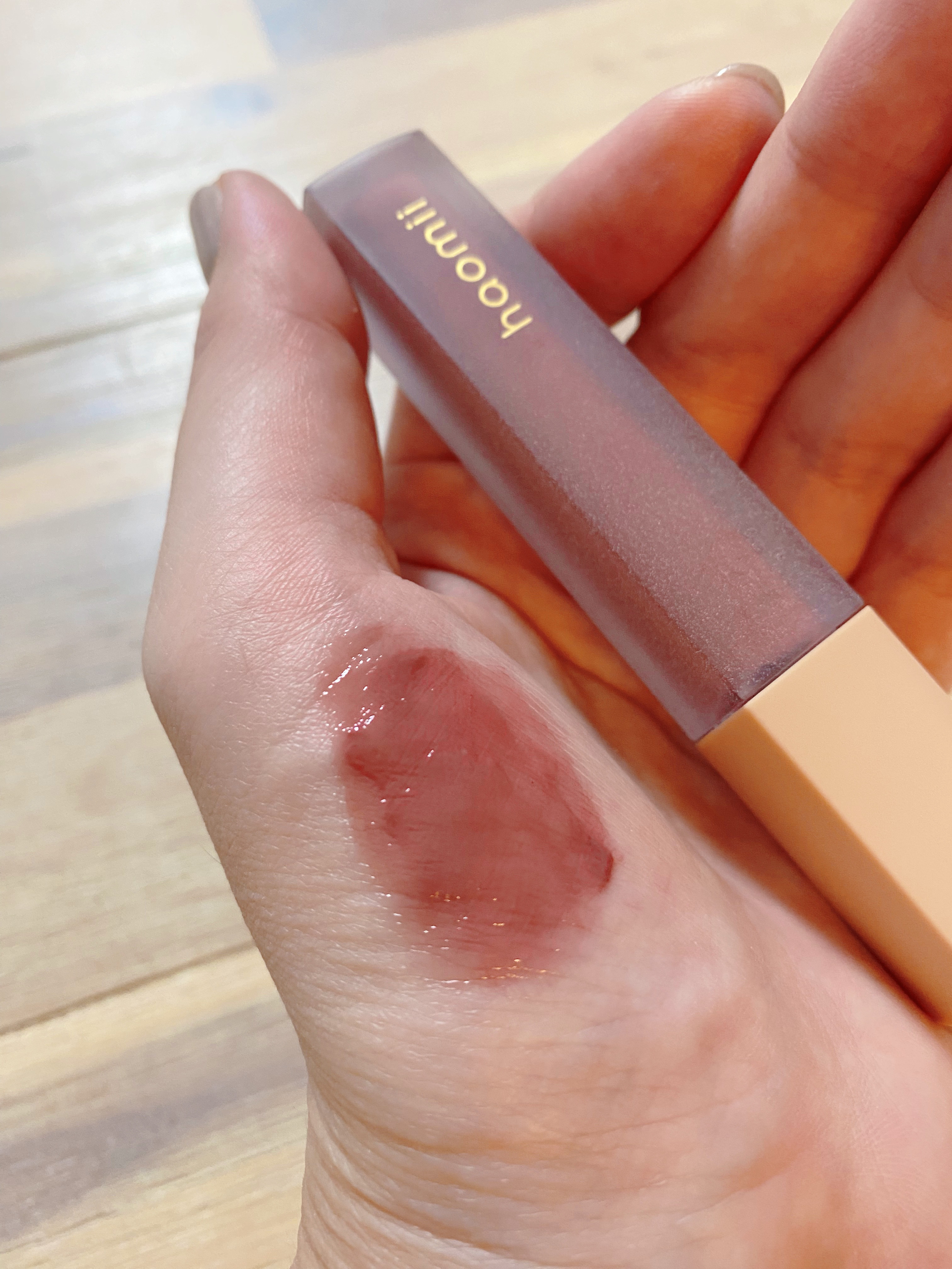 Melty flower lip tint/haomii/口紅を使ったクチコミ（2枚目）