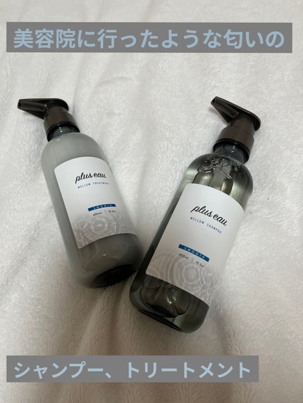 メロウシャンプー/メロウトリートメント/plus eau/市販シャンプーを使ったクチコミ(1枚目)