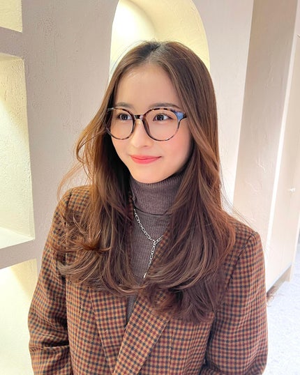 HARUNA on LIPS 「絶妙なレイヤーの高さ✨ナチュラルヘア✨.韓国っぽく🌟ワンカール..」(5枚目)