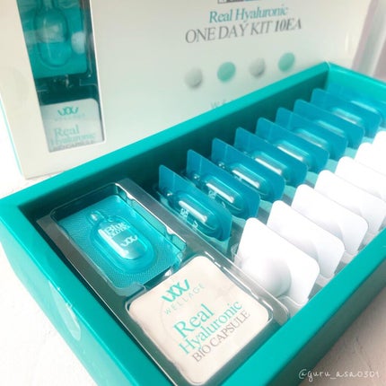 リアルヒアルロニック ブルーワンデーキット/Wellage/美容液を使ったクチコミ(2枚目)