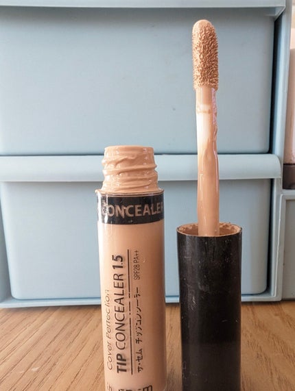 カバーパーフェクション チップコンシーラー/the SAEM/リキッドコンシーラーを使ったクチコミ(3枚目)
