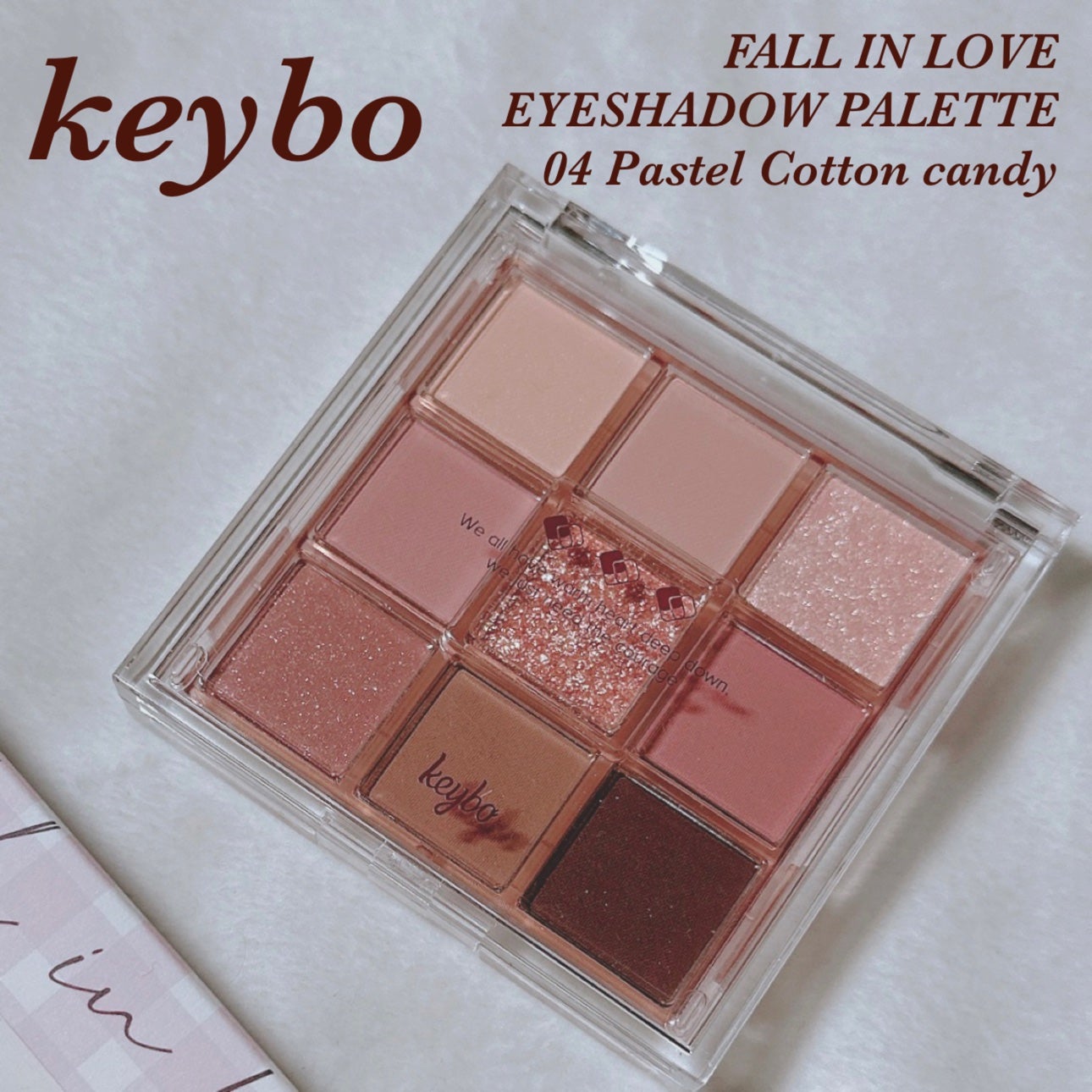KEYBO FALL IN LOVE SHADOW PALETTE/keybo/アイシャドウパレットを使ったクチコミ(1枚目)