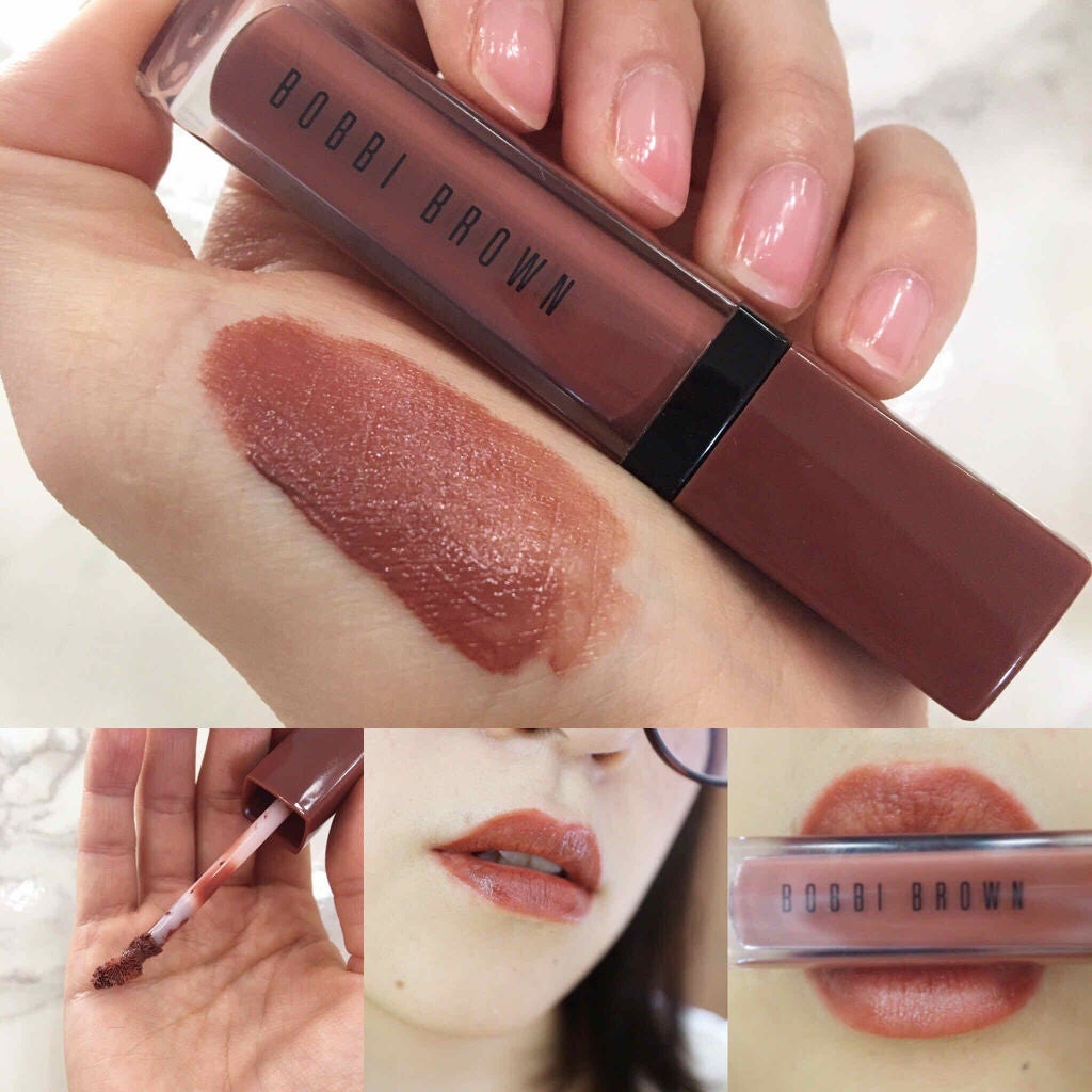 クラッシュド リキッド リップ/BOBBI BROWN/口紅を使ったクチコミ(2枚目)