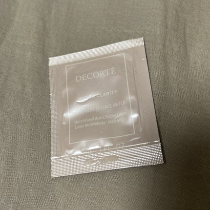 イドラクラリティ 薬用 トリートメント エッセンス ウォーター/DECORTÉ/化粧水を使ったクチコミ(1枚目)