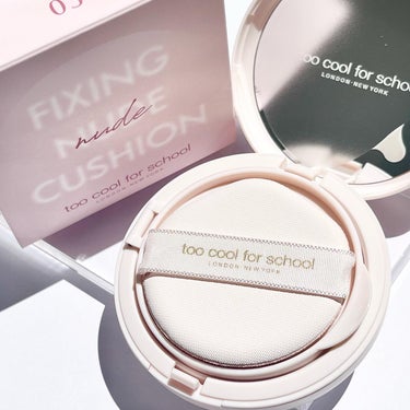 too cool for school フィクシングヌードクッションのクチコミ「✴︎

too cool for school
fixing nude cushion
SPF.....」（2枚目）