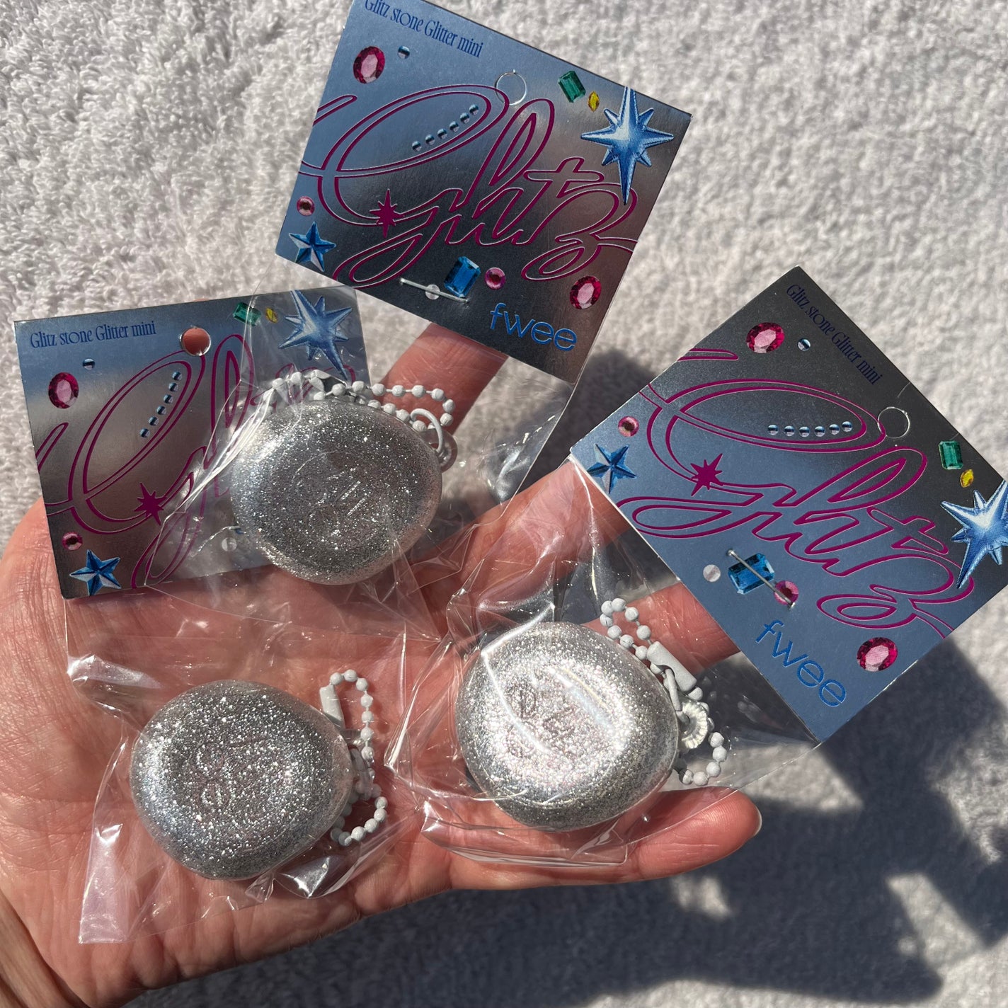 フィー グリッツストーンハイライター/fwee/パウダーハイライトを使ったクチコミ(8枚目)