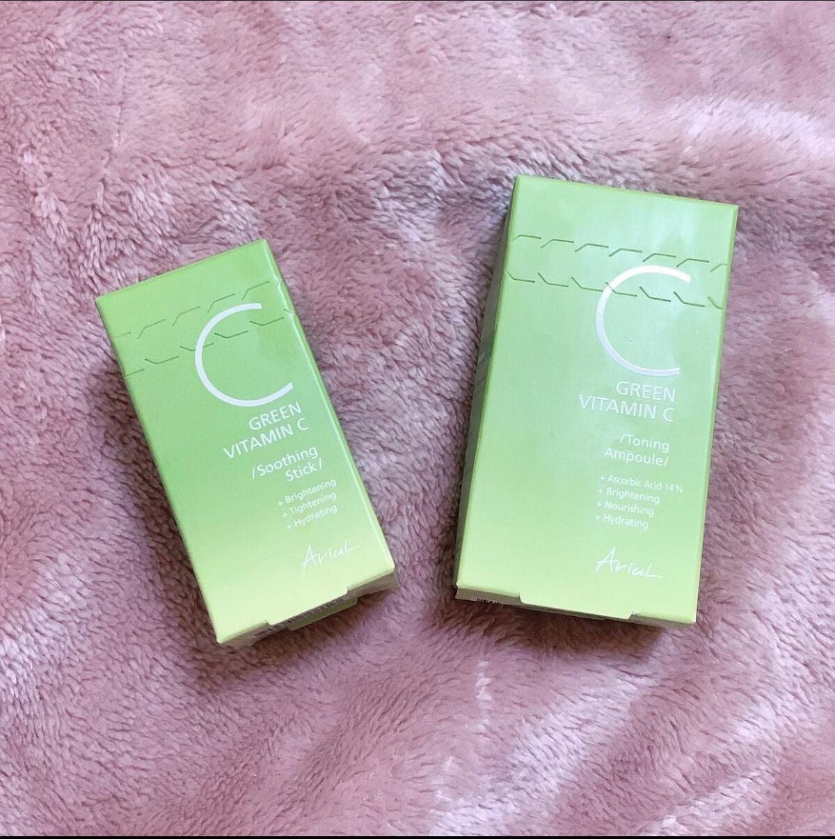 アリウル グリーンビタミンC トーニングセラム(アンプル)/Ariul/美容液を使ったクチコミ(8枚目)
