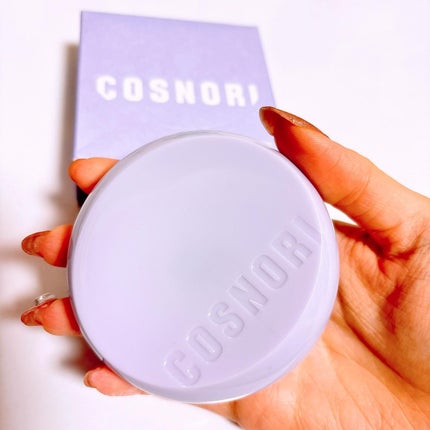 パンテノールバリアクッション/COSNORI/クッションファンデーションを使ったクチコミ(3枚目)