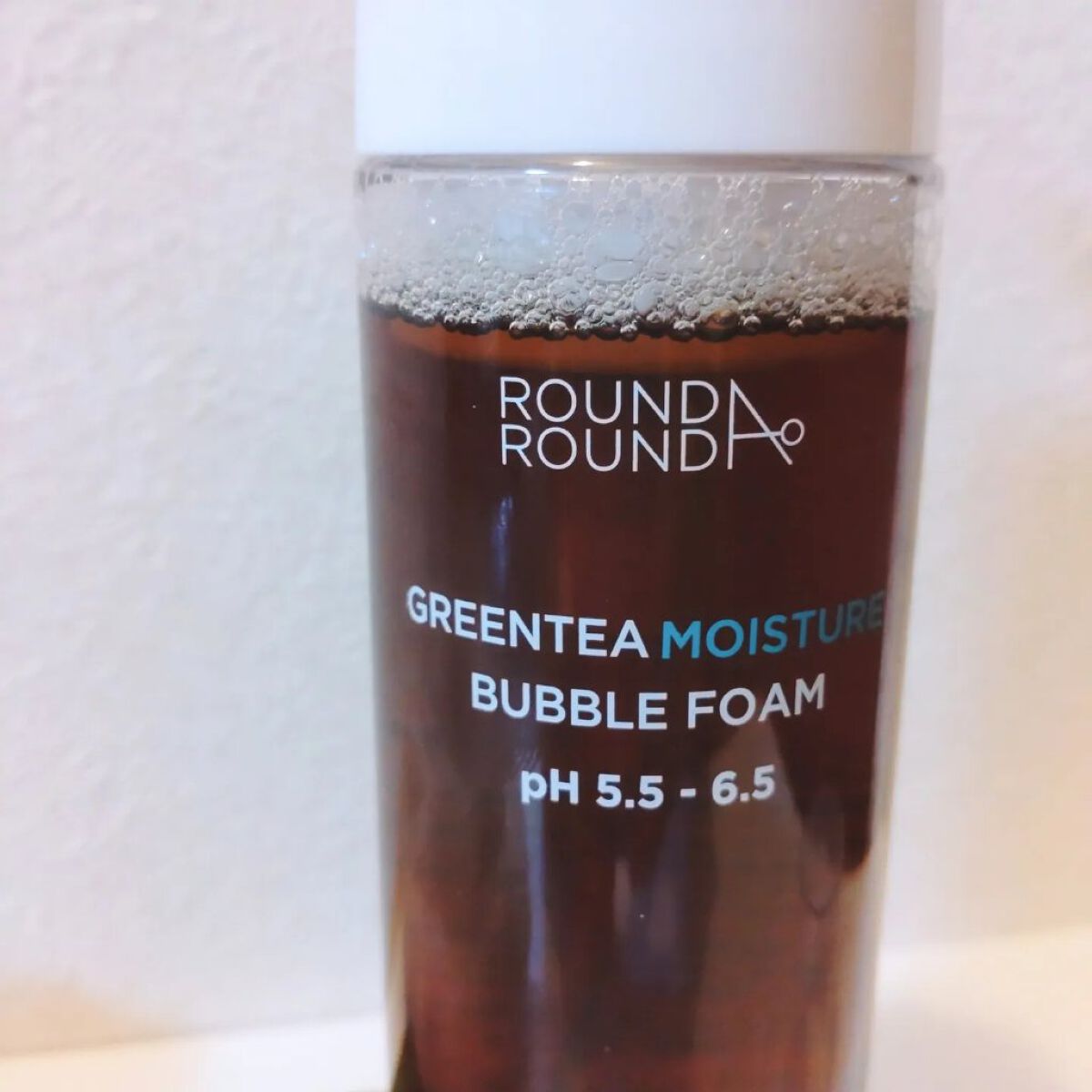 グリーンティーモイスチャーバブルフォーム/ラウンドアラウンド/泡洗顔を使ったクチコミ（2枚目）