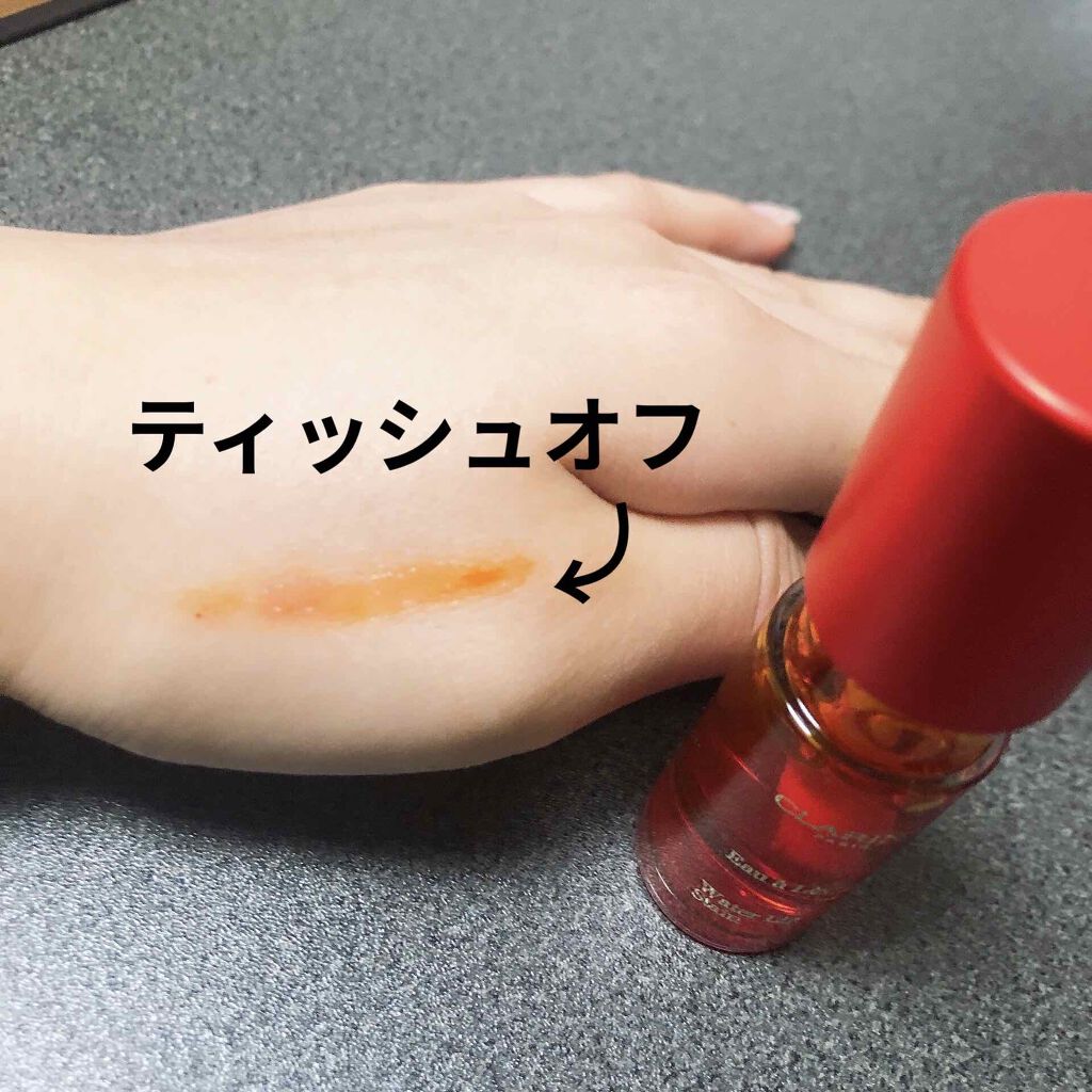 ウォーターリップ ステイン/CLARINS/リップグロスを使ったクチコミ(4枚目)