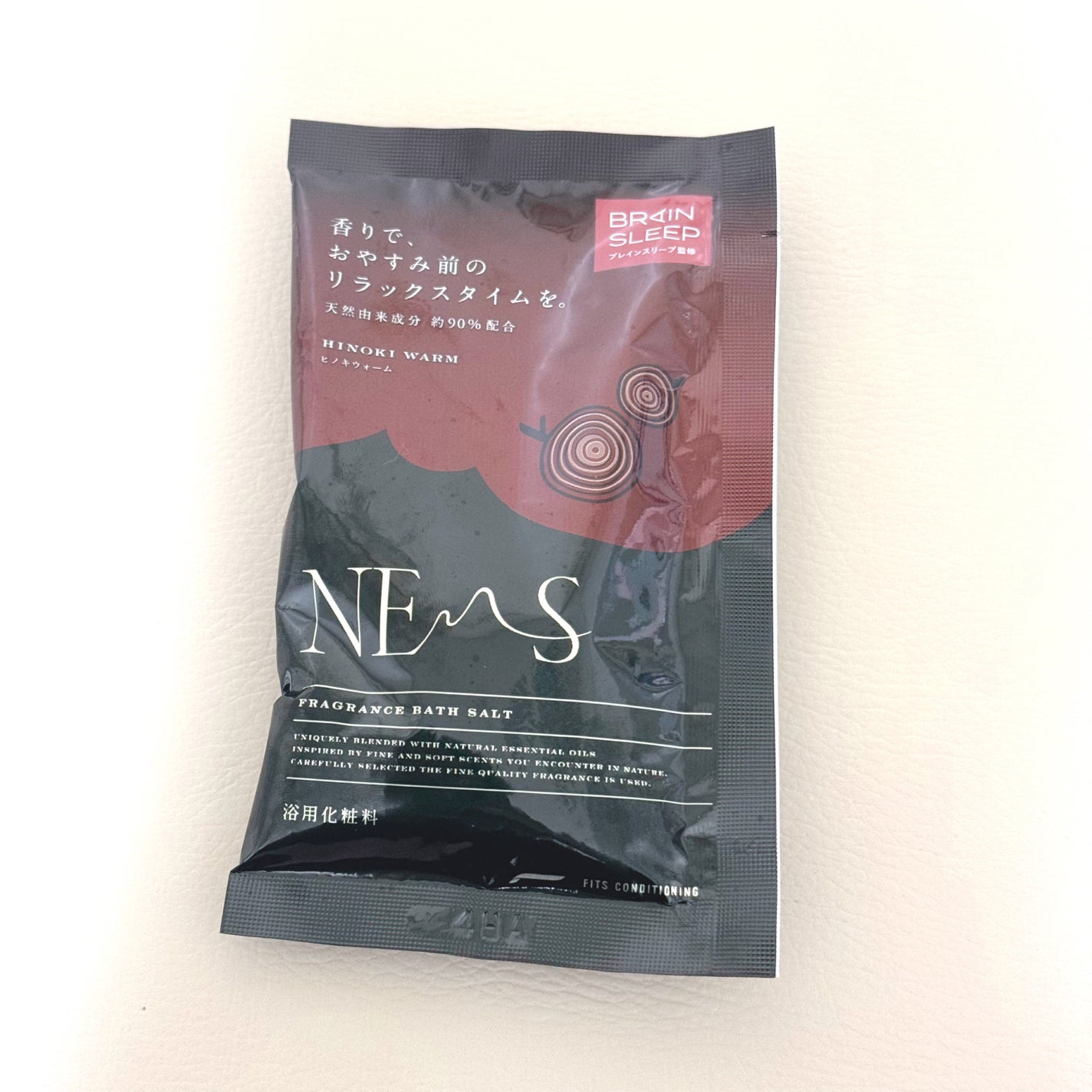 ネムス バスソルト ヒノキウォーム/フィッツコンディショニング/無機塩系入浴剤を使ったクチコミ(1枚目)