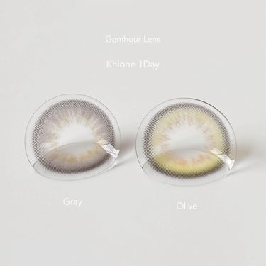 khione 1day/Gemhour lens/ワンデー（１DAY）カラコンを使ったクチコミ（2枚目）