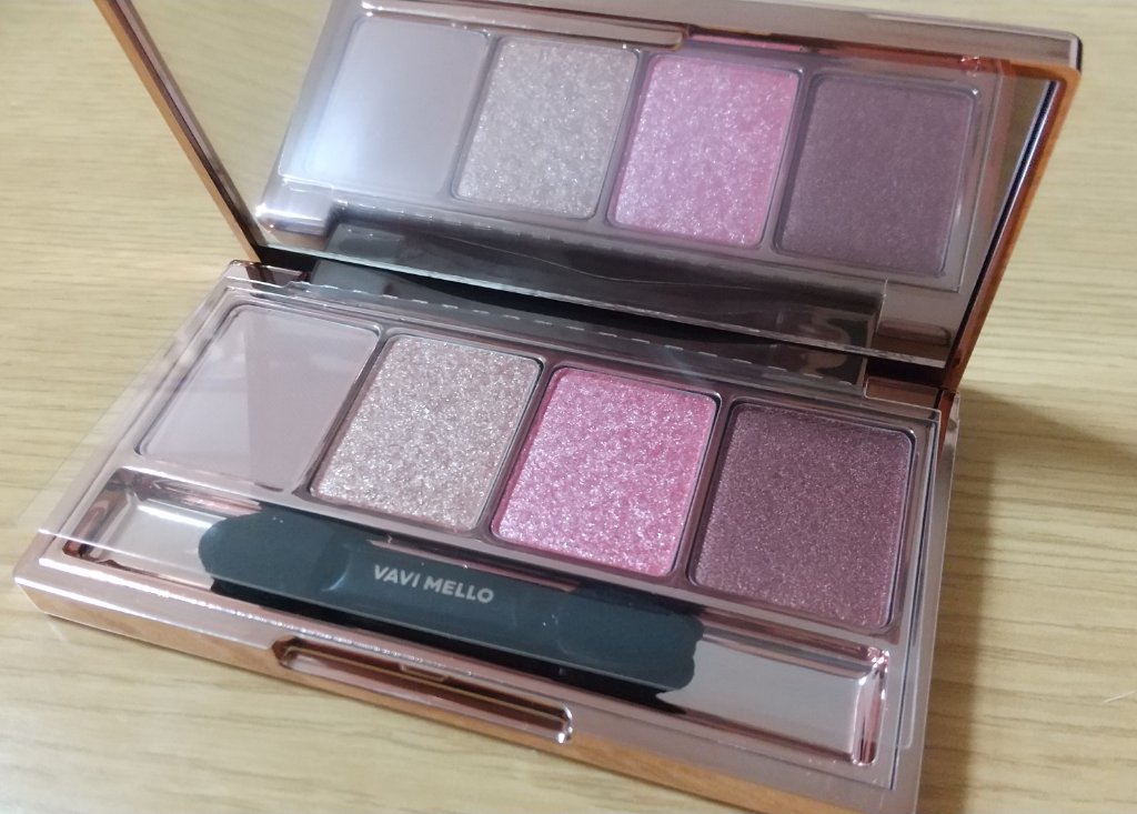 バレンタインボックスミニ ローズ/VAVI MELLO/アイシャドウパレットを使ったクチコミ（1枚目）