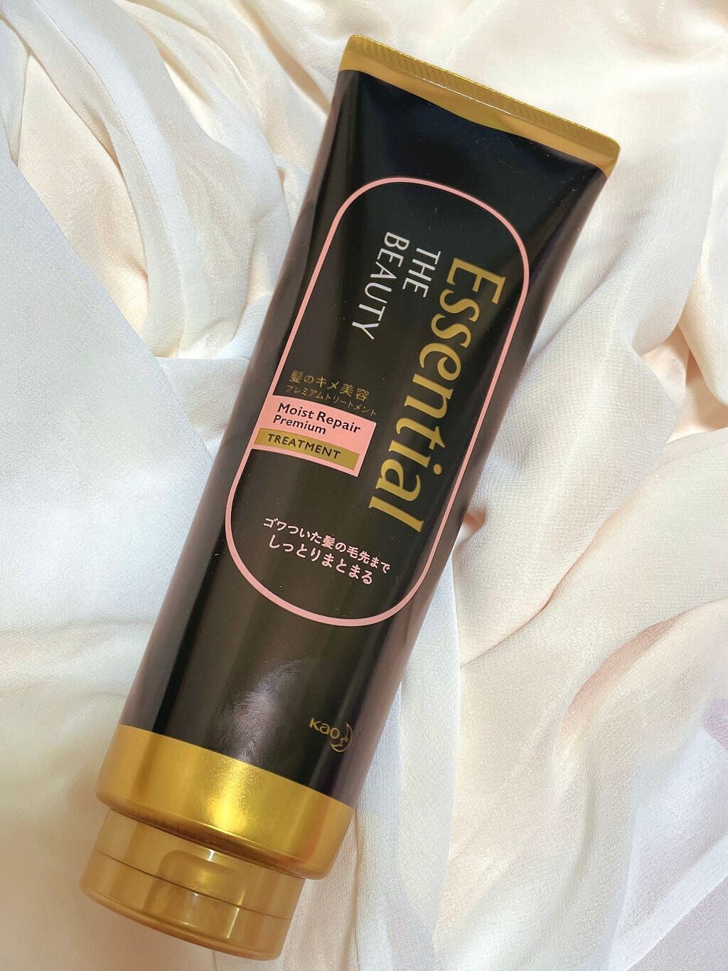 THE BEAUTY 髪のキメ美容プレミアムトリートメント<モイストリペアプレミアム>/エッセンシャル/洗い流すヘアトリートメントを使ったクチコミ(1枚目)