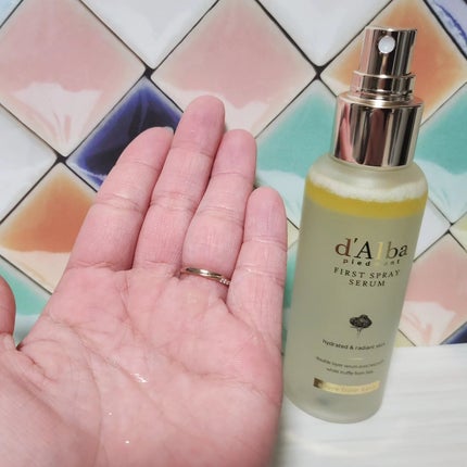 ダルバ ホワイトトリュフファーストスプレーセラム/ダルバ/ミスト状化粧水を使ったクチコミ(3枚目)