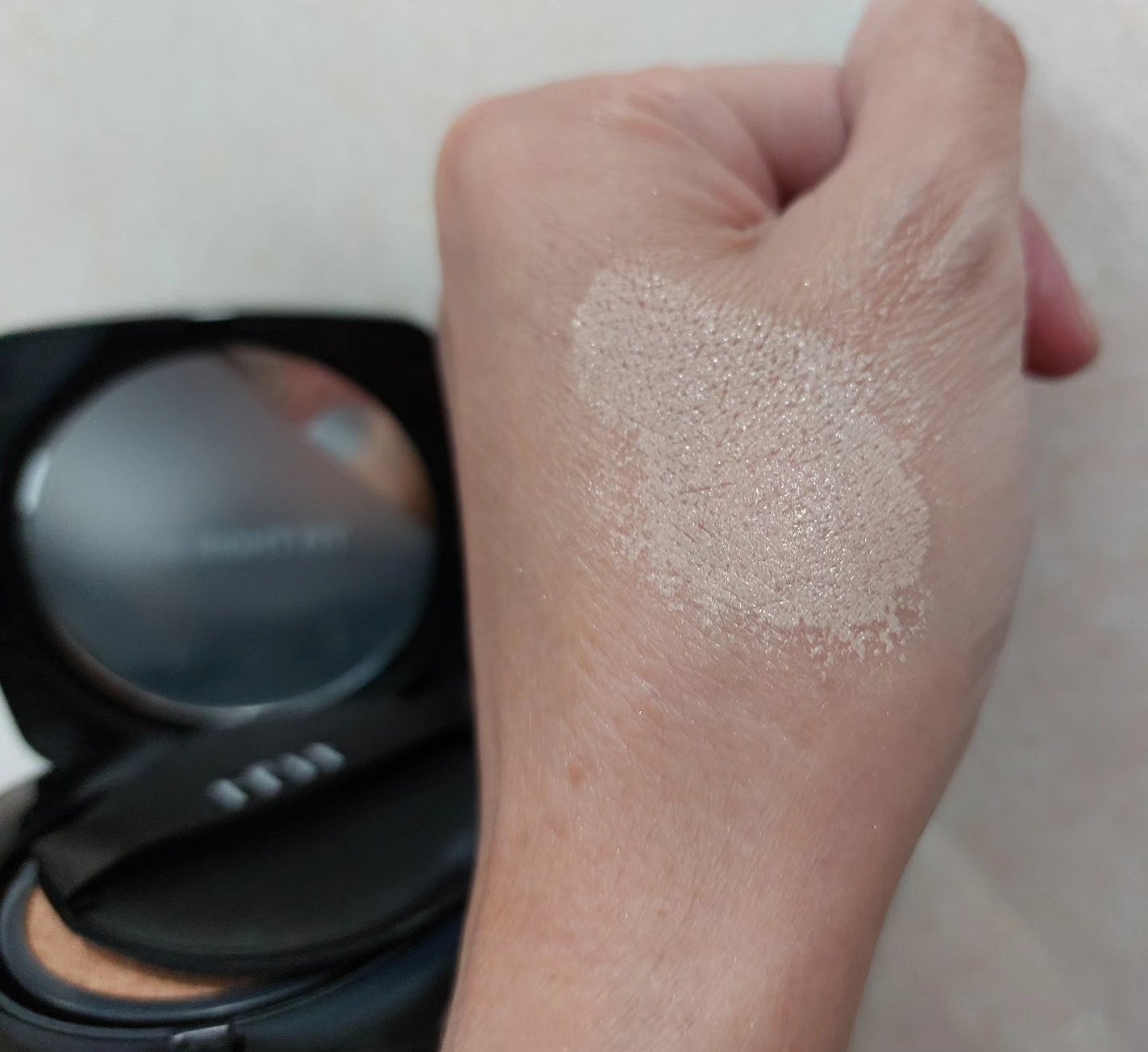 レイヤリングフィット グロークッションEX/TFIT/クッションファンデーションを使ったクチコミ(4枚目)