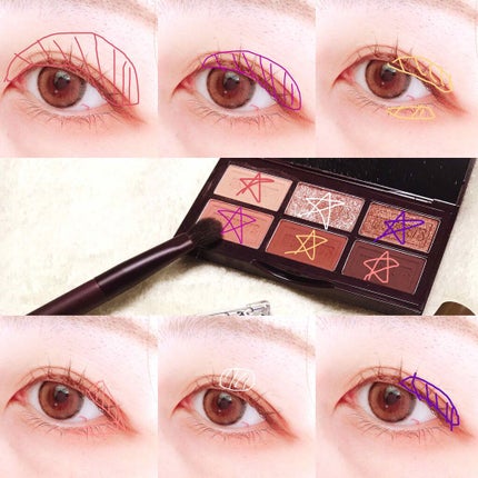 ハーシー プレイカラーアイズミニ/ETUDE/アイシャドウパレットを使ったクチコミ(2枚目)