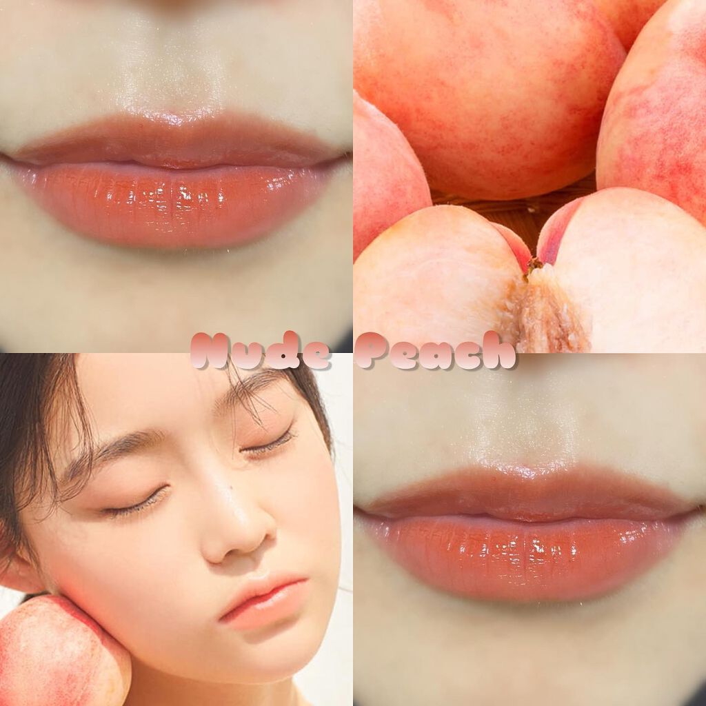 ヌードグロスティント/dasique/リップティントを使ったクチコミ（2枚目）