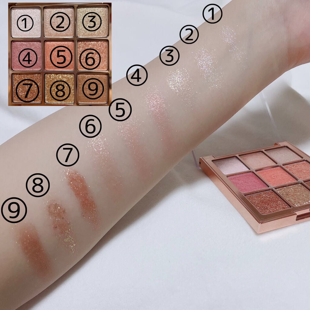 ワンピックアイシャドウパレット/APLIN/アイシャドウパレットを使ったクチコミ(4枚目)