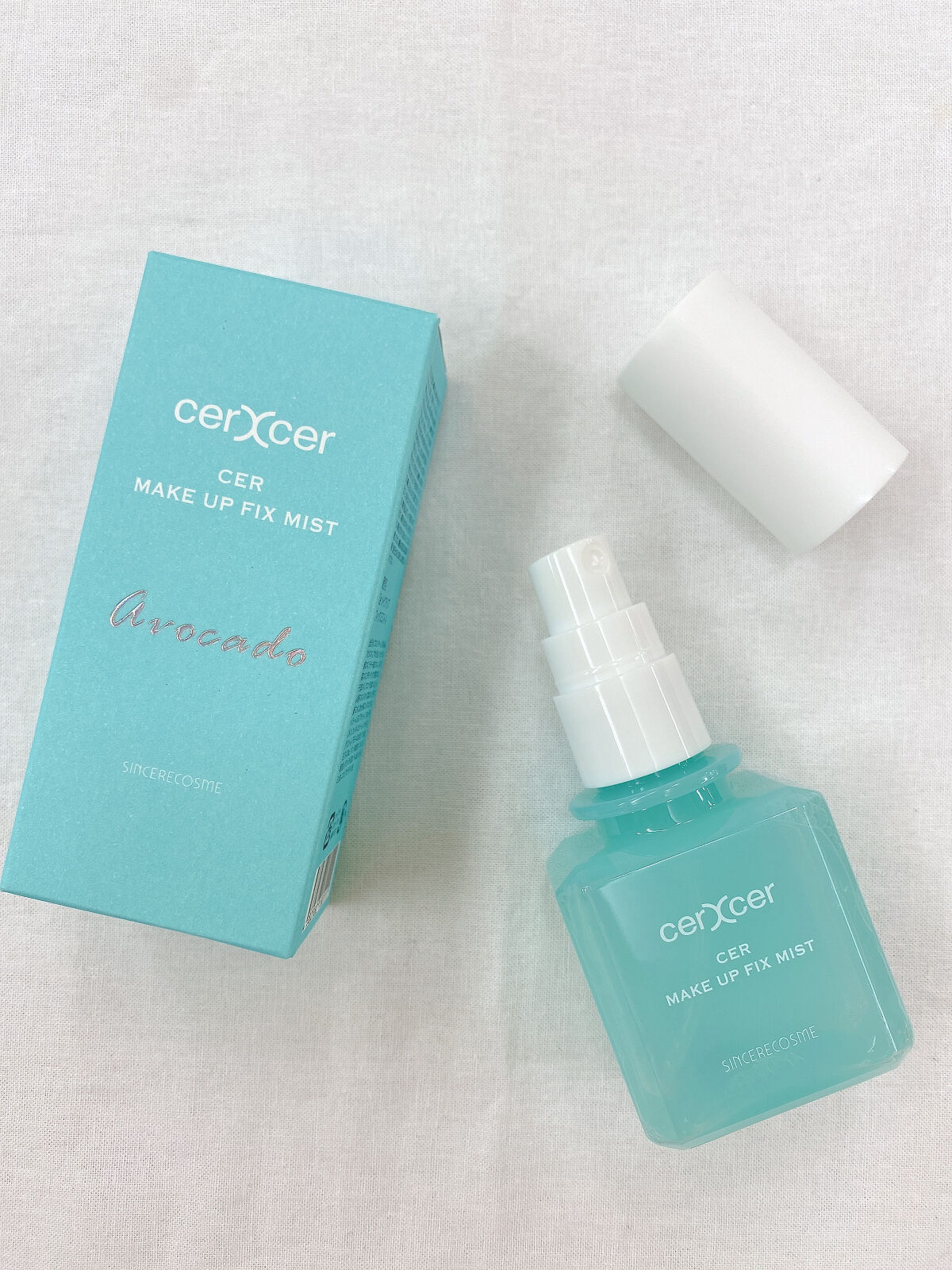 メイクアップフィックスミスト/cerXcer/フィックスミストを使ったクチコミ（1枚目）