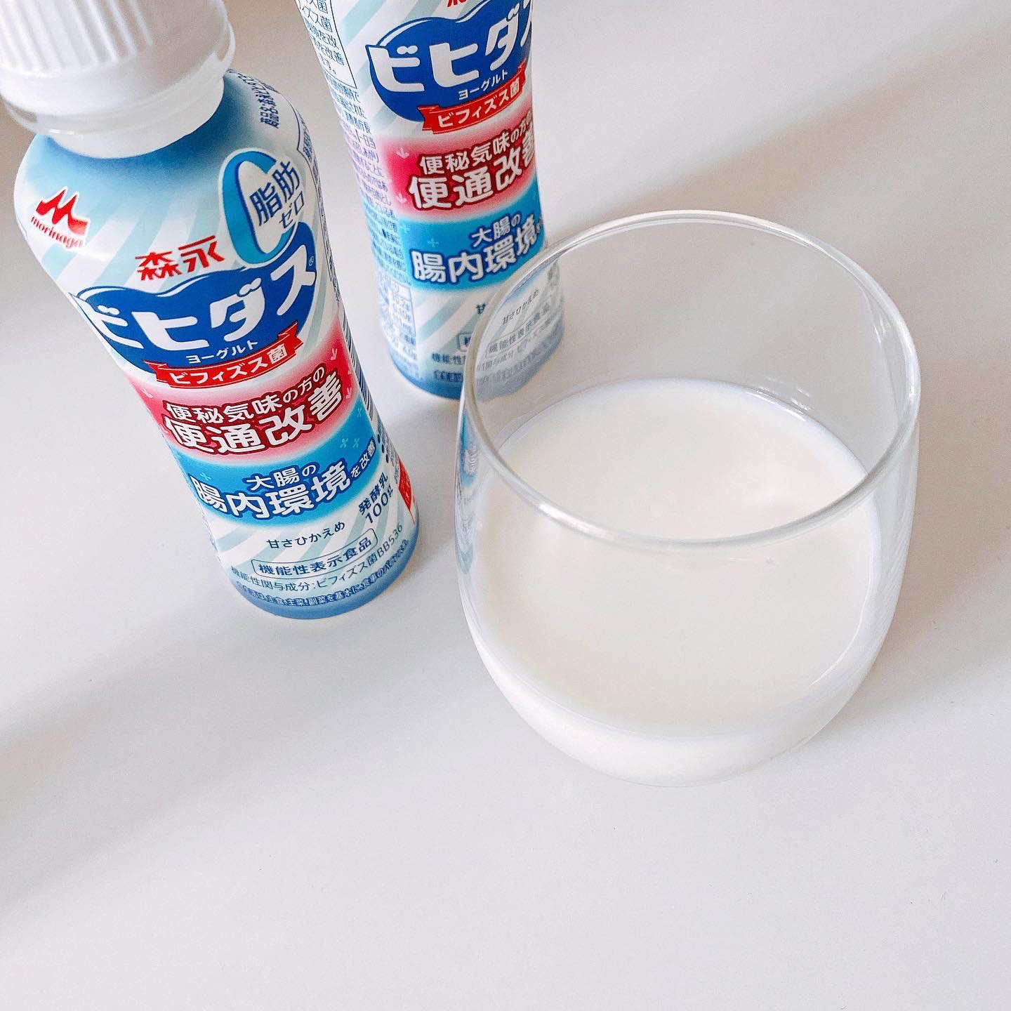 ビヒダスヨーグルト便通改善/ビヒダス/飲むヨーグルトを使ったクチコミ（3枚目）