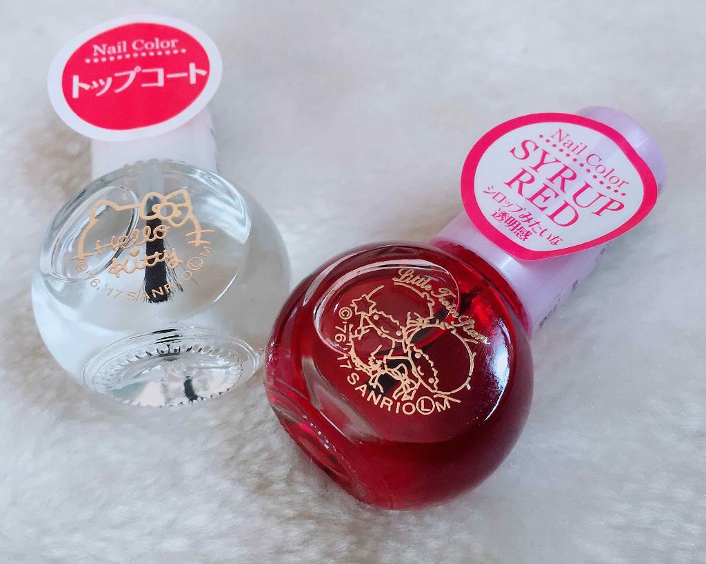 サンリオネイル/DAISO/マニキュアを使ったクチコミ（1枚目）