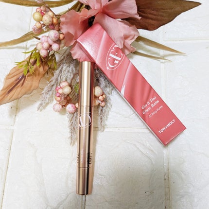 ゲットイットティントグレーズバーム/TONYMOLY/リップティントを使ったクチコミ(1枚目)