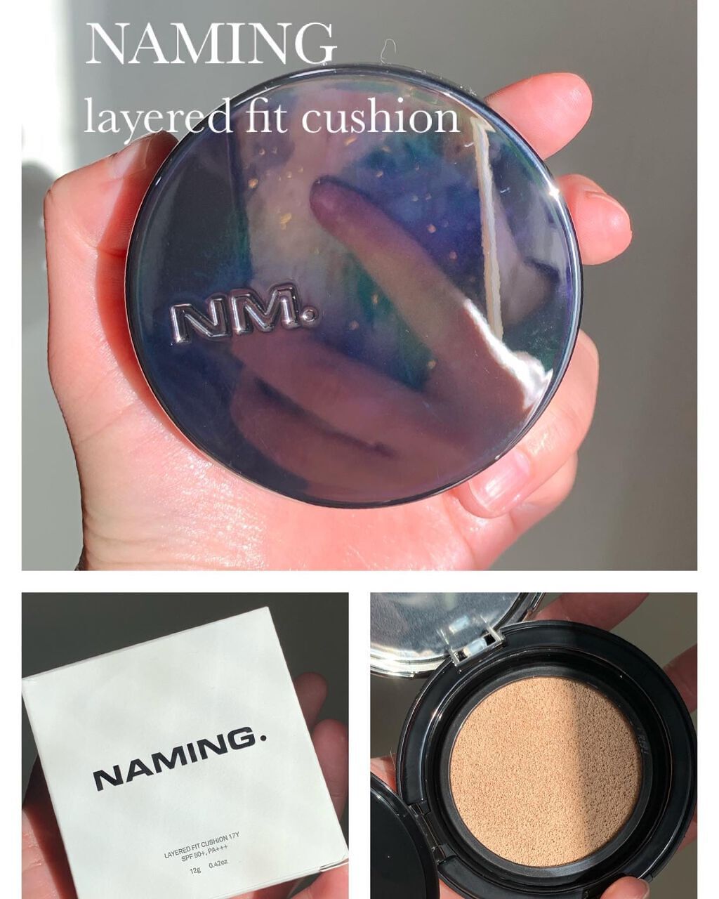 ネーミング レイヤード フィットクッション/NAMING./クッションファンデーションを使ったクチコミ（1枚目）