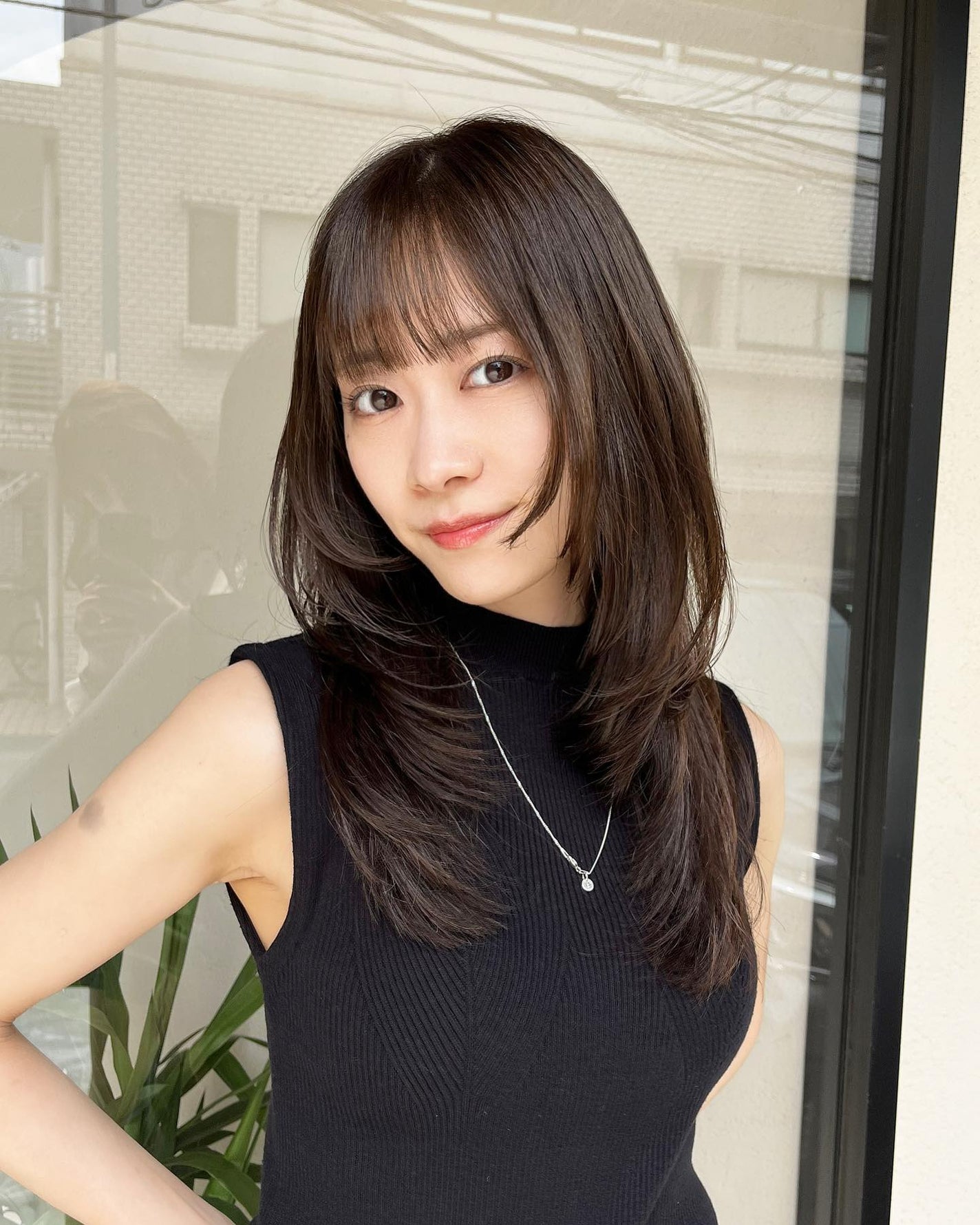 HARUNA on LIPS 「.大人なナチュラルヘア✨.韓国っぽく🌟ワンカールでやりすぎない..」(1枚目)