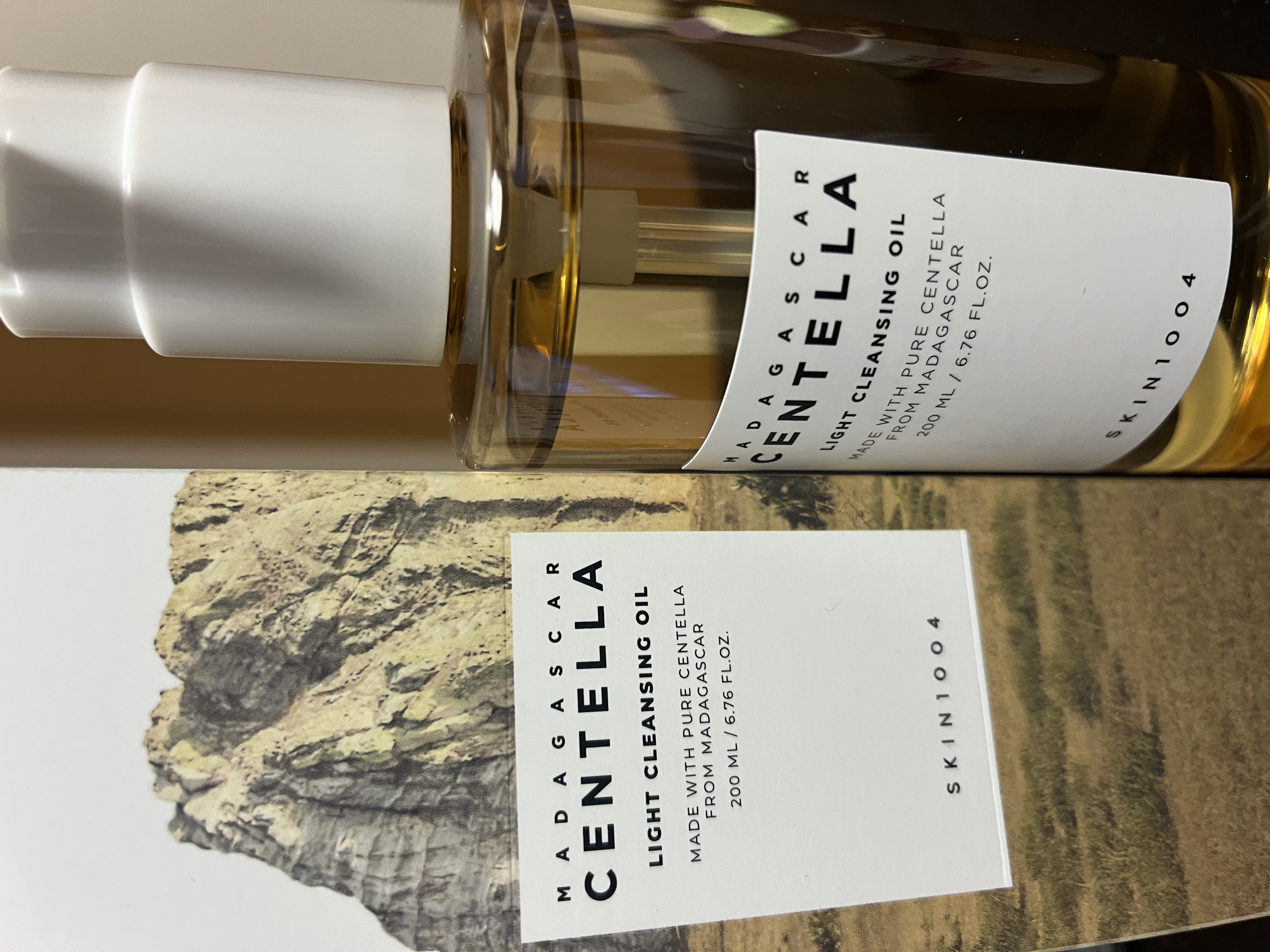 センテラ ライトクレンジングオイル/SKIN1004/オイルクレンジングを使ったクチコミ（1枚目）