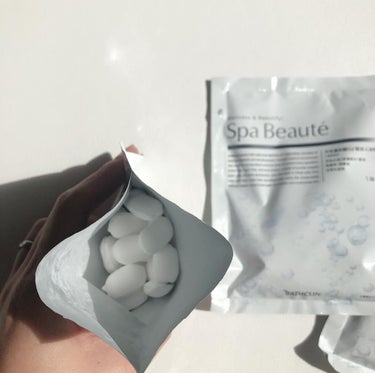 バスクリン spa beauteのクチコミ「つい先日まで半袖を着ていたのに、涼しいを通り越して寒いなと感じるほど気温が下がりました。お風呂.....」（3枚目）