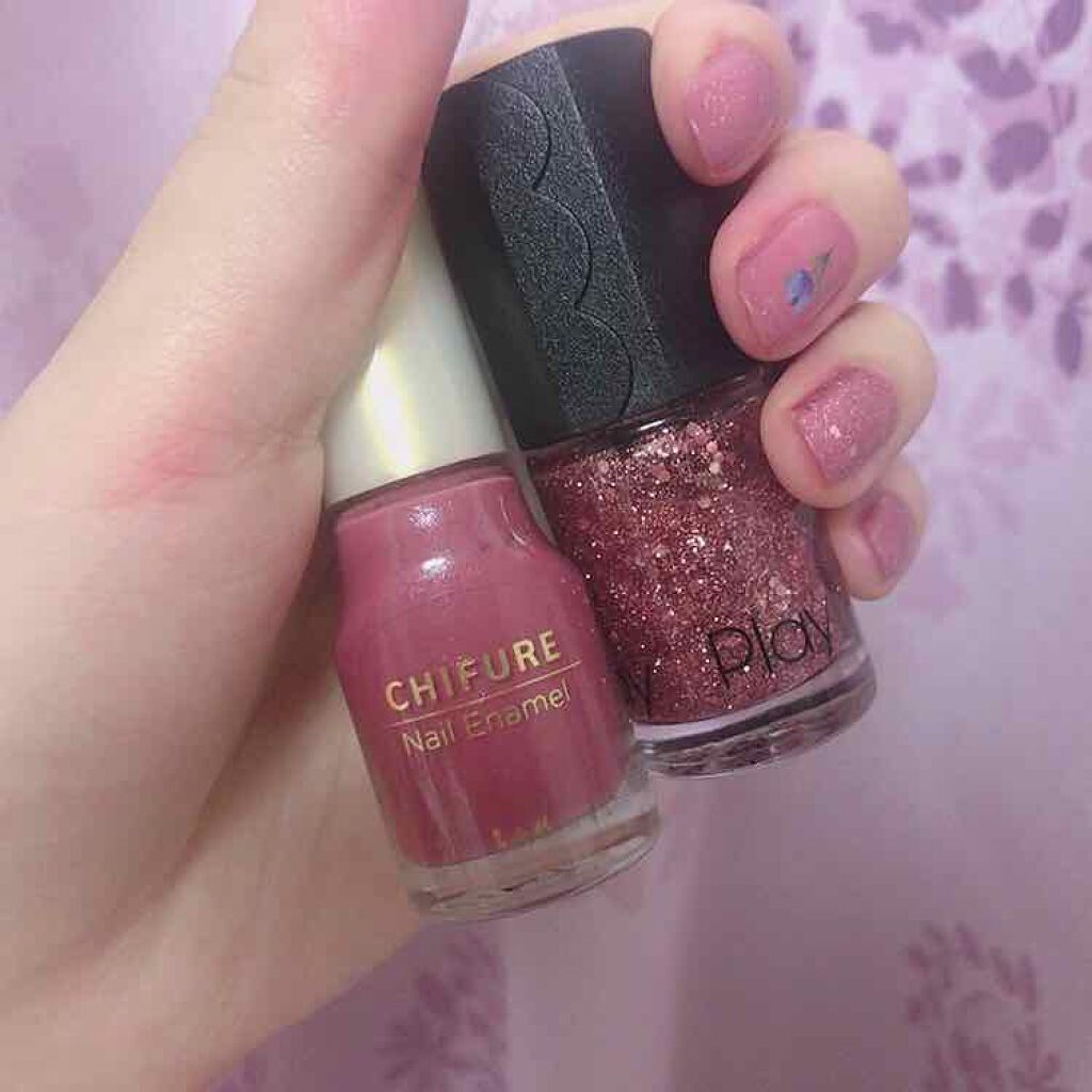 ネイル エナメル/ちふれ/マニキュアを使ったクチコミ（3枚目）