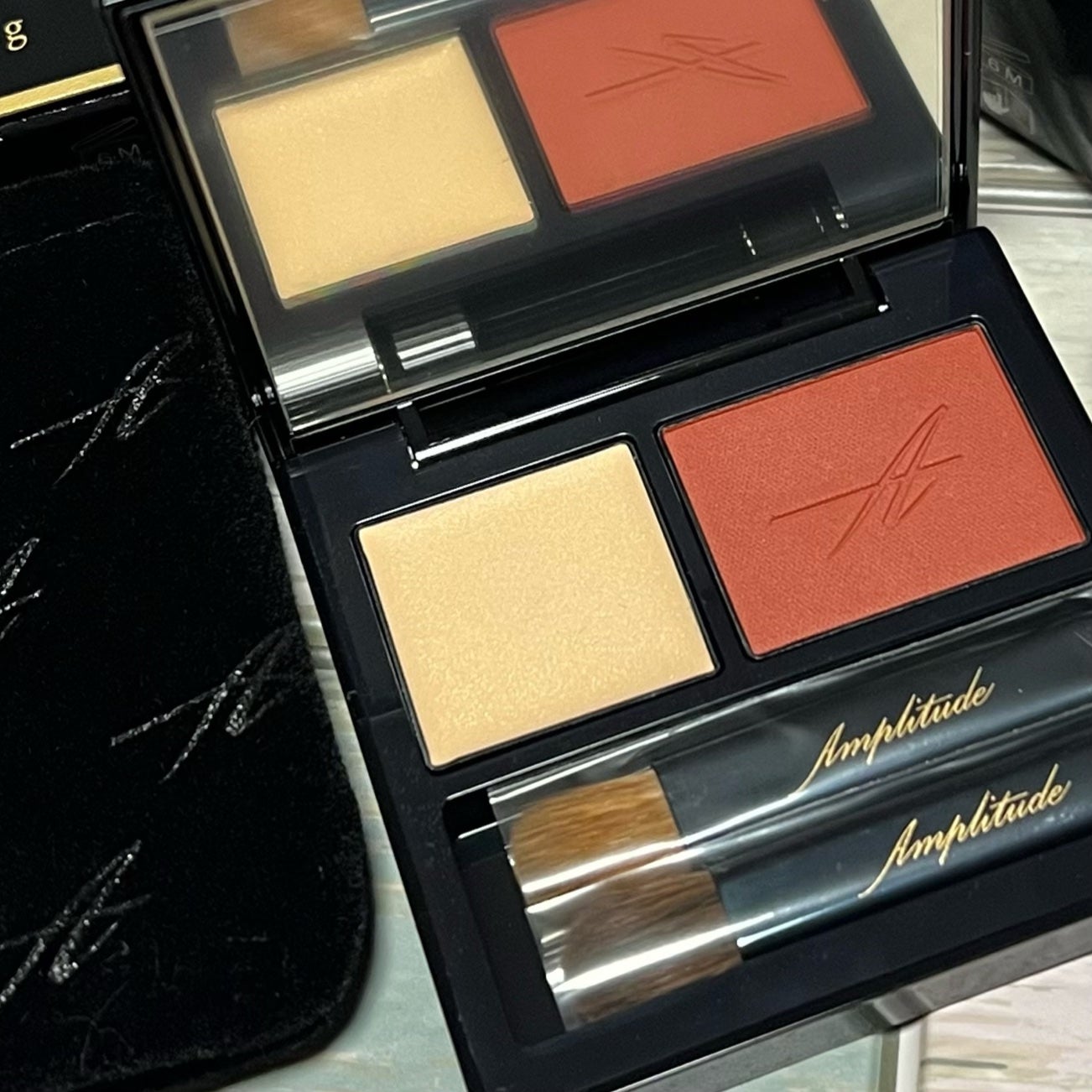 コンスピキュアス ダブルアイズ/Amplitude/アイシャドウパレットを使ったクチコミ(1枚目)