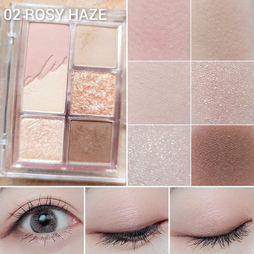 プロ アイパレット ミニ/CLIO/アイシャドウパレットを使ったクチコミ(4枚目)