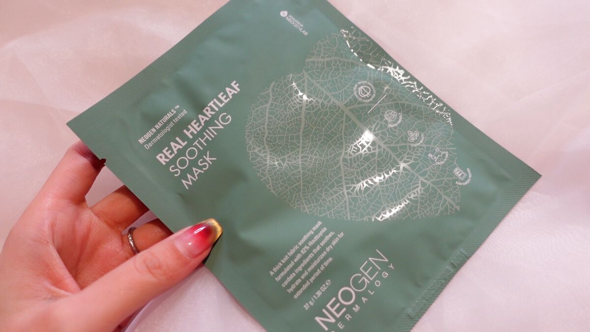 リアルドクダミスージングマスク/NEOGEN/シートマスク・パックを使ったクチコミ（3枚目）
