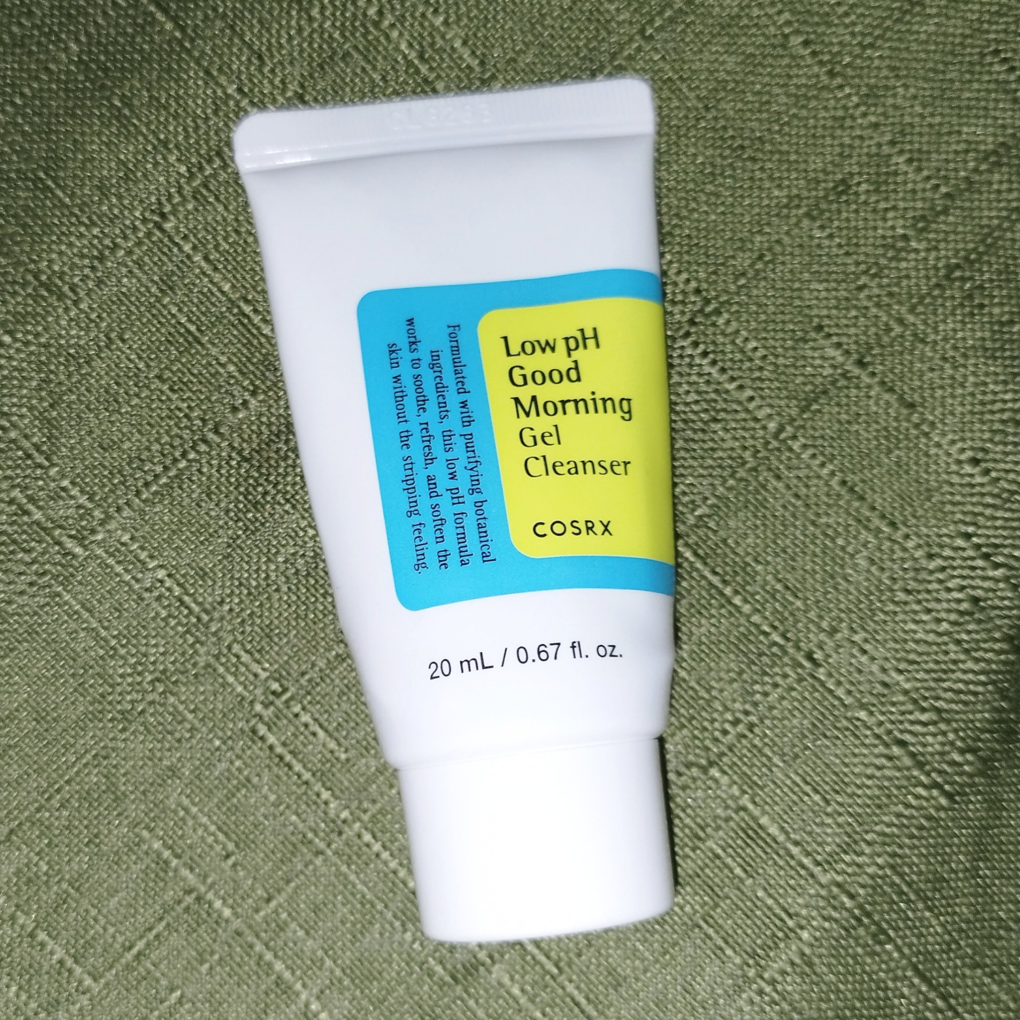 弱酸性グッドモーニングジェルクレンザー/COSRX/その他洗顔料を使ったクチコミ（1枚目）